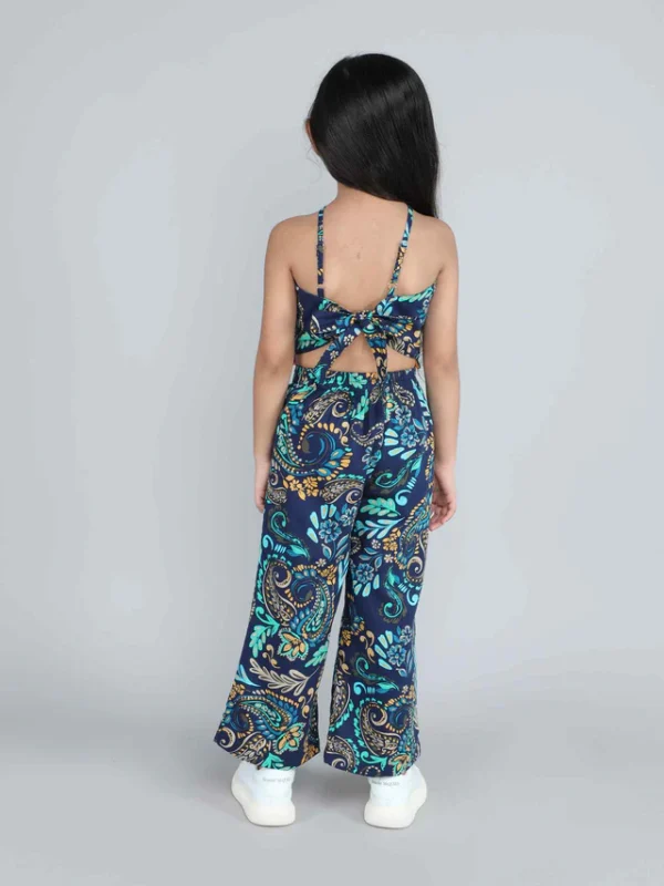 Ethnic top and solid palazzo - Image 3